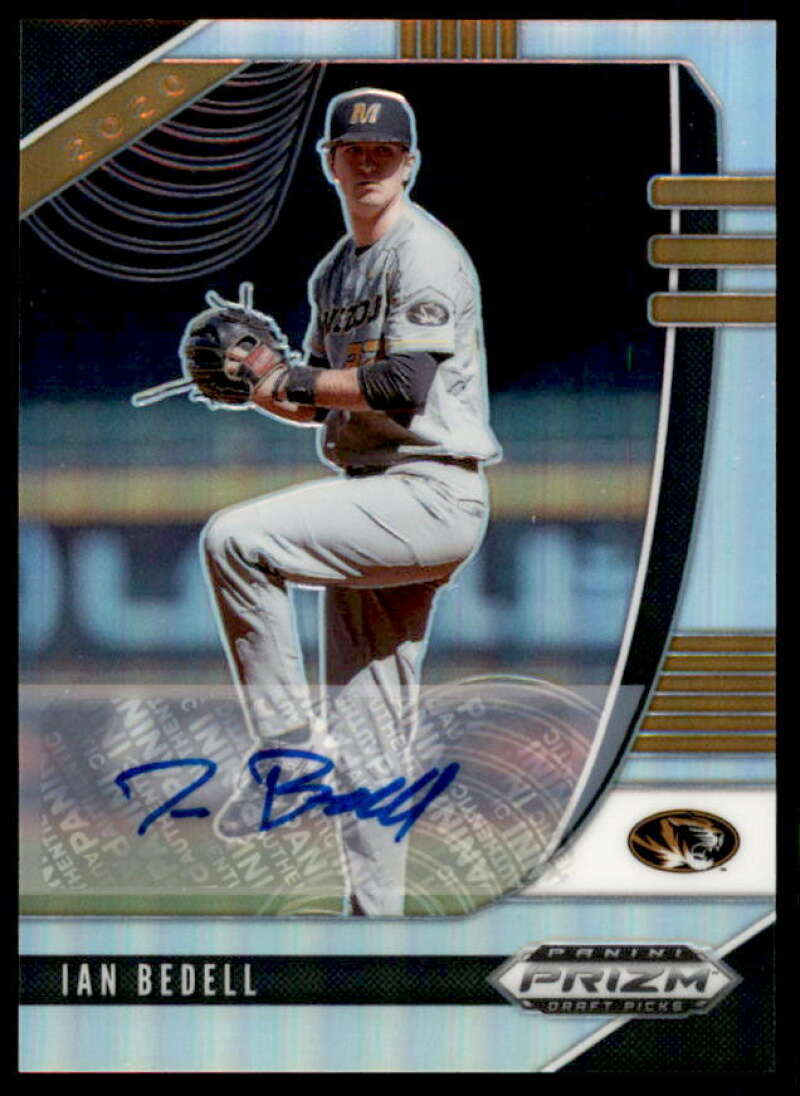 Ian Bedell 2020 Panini Prizm Draft Picks Base Autographs Prizms Silver #122  Image 1