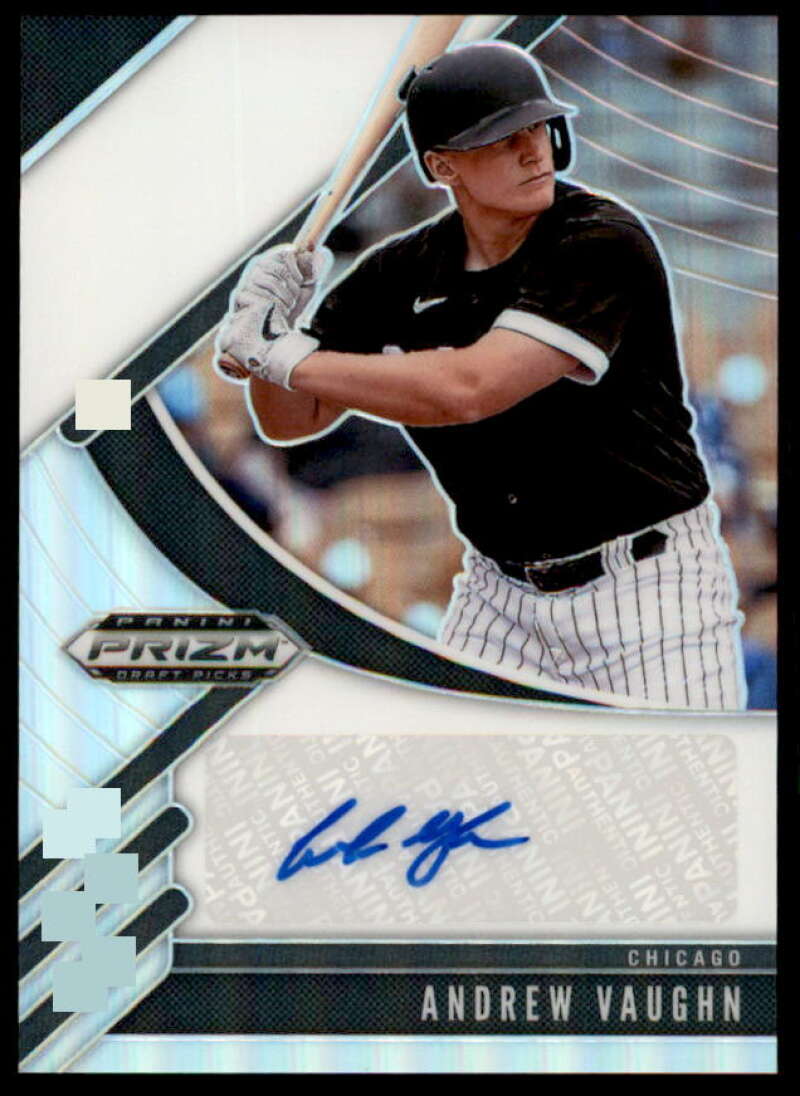 Andrew Vaughn Rookie Card 2020 Panini Prizm Draft Picks Autographs #34  Image 1