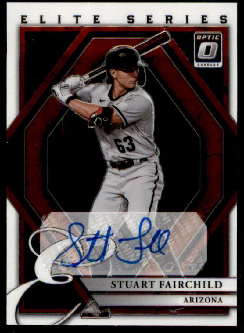Stuart Fairchild Rookie Card 2022 Donruss Optic The Elite Series Signatures #14  Image 1