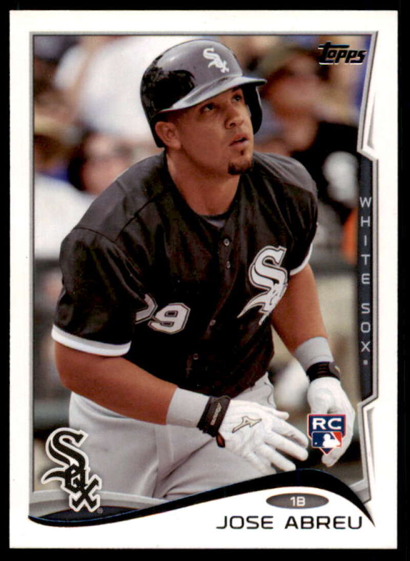 Jose Abreu Rookie Card 2014 Topps #496A  Image 1