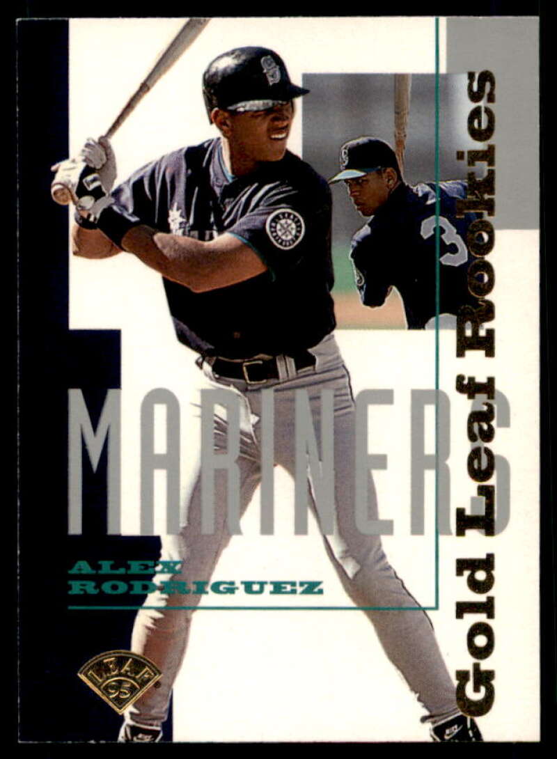 Alex Rodriguez Card 1995 Leaf Gold Rookies #1  Image 1