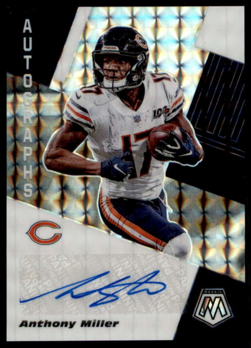 Anthony Miller Card 2020 Panini Mosaic Autographs Mosaic #11  Image 1