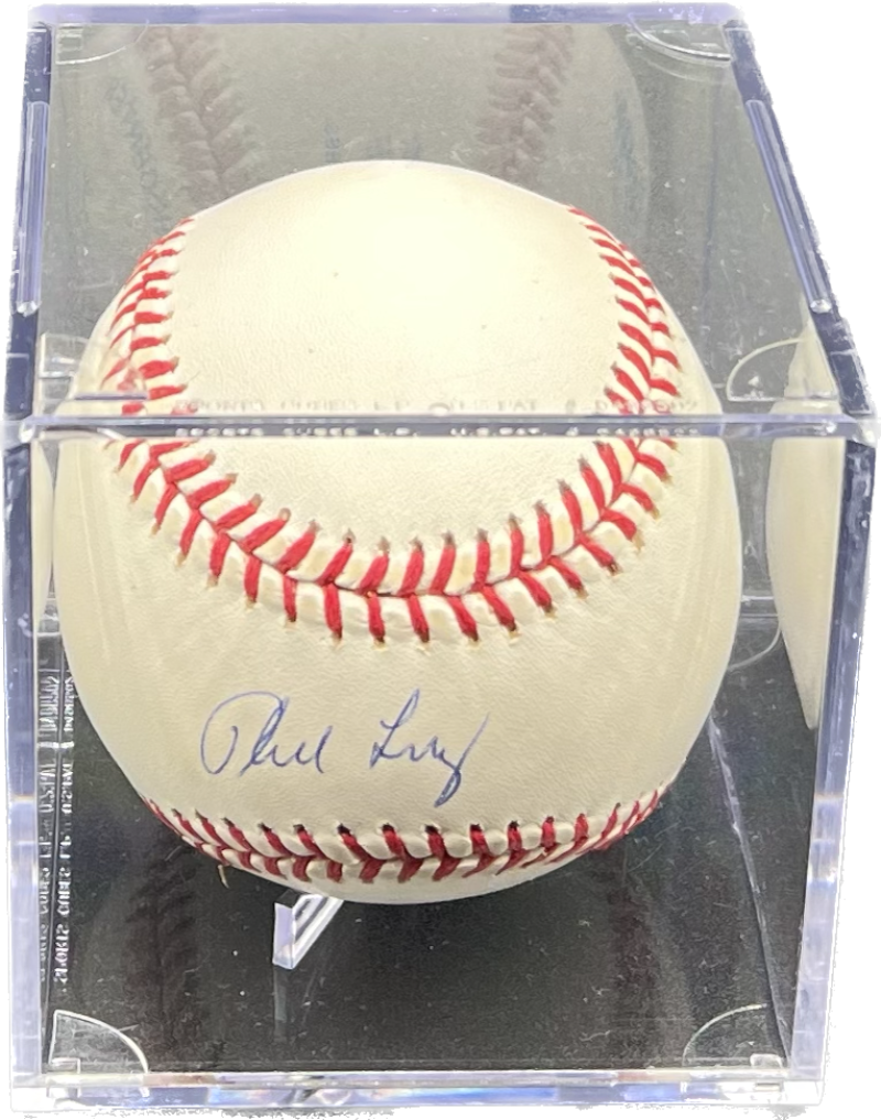 Phil Cone Autograph Signed Yankees Offical Major League Baseball Authentic  Image 1