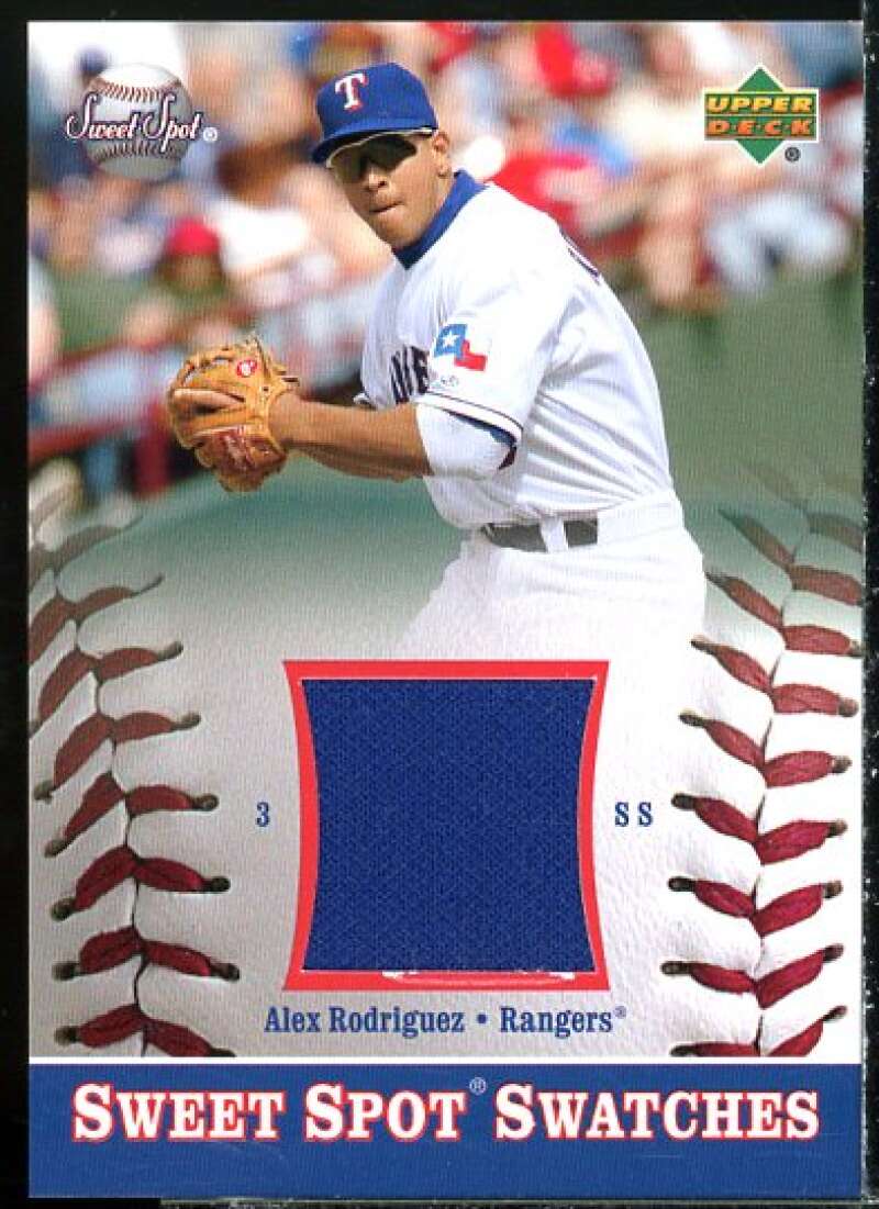 Alex Rodriguez Card 2002 Sweet Spot Swatches #SAR  Image 1