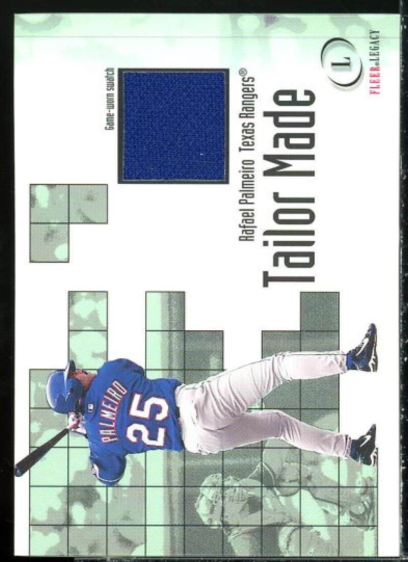 Rafael Palmeiro Card 2001 Fleer Legacy Tailor Made #16  Image 1