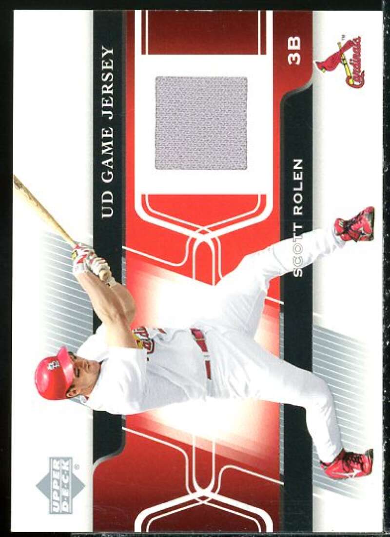 Scott Rolen Card 2005 Upper Deck Game Jersey #SR  Image 1