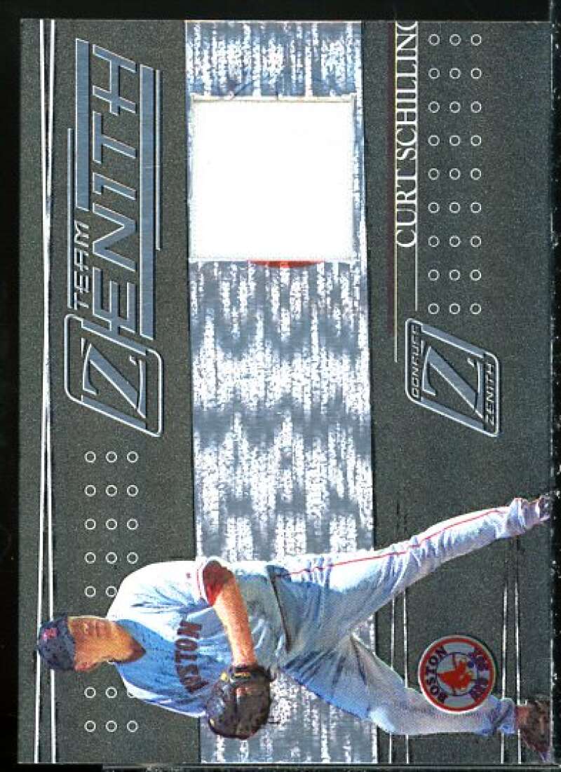 Curt Schilling Card 2005 Zenith Team Zenith Jerseys #10  Image 1
