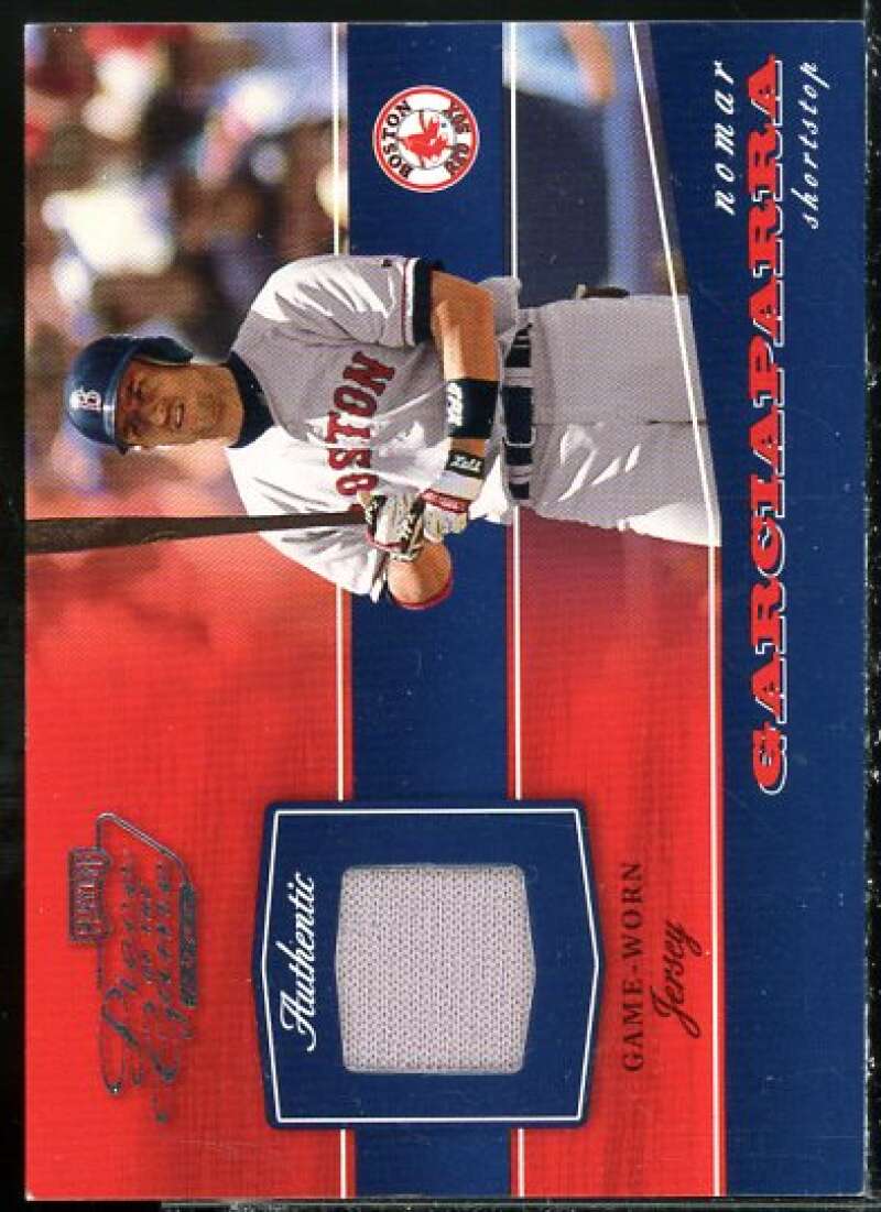Nomar Garciaparra Jsy Card 2002 Playoff Piece of the Game Materials #64A  Image 1