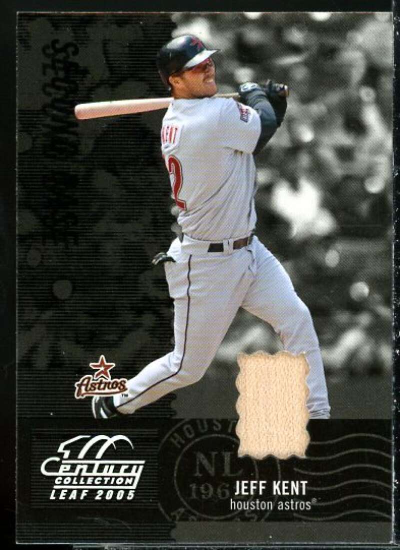 Jeff Kent Card 2005 Leaf Century Material Bat #142  Image 1
