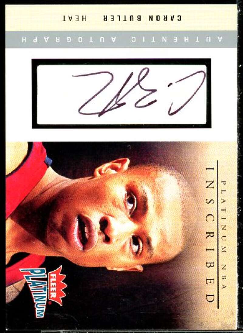 Caron Butler Card 2003-04 Fleer Platinum Inscribed #CAR1  Image 1