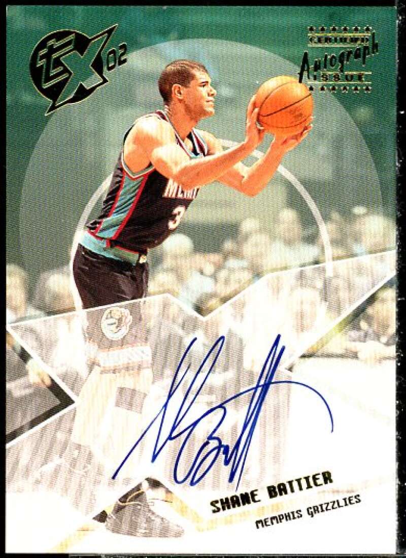 Shane Battier C Card 2002-03 Topps Xpectations Autographs #XASB  Image 1