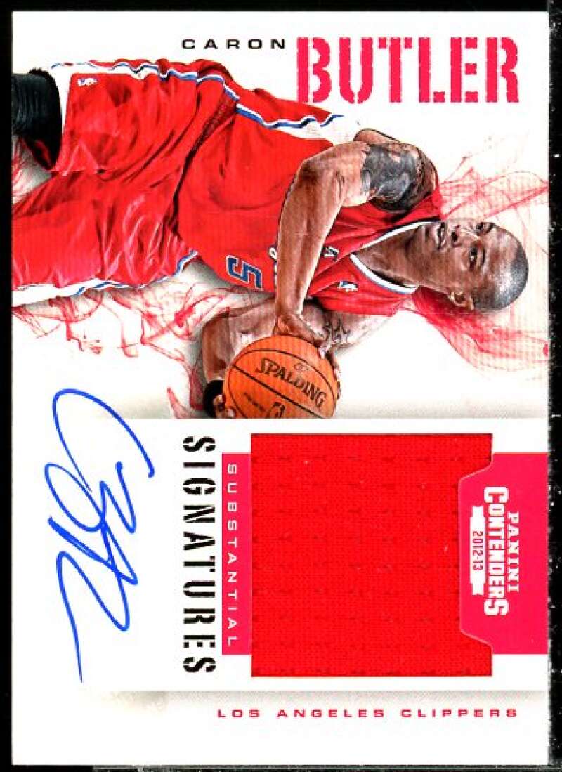 Caron Butler 2012-13 Panini Contenders Substantial Signatures Materials #54  Image 1