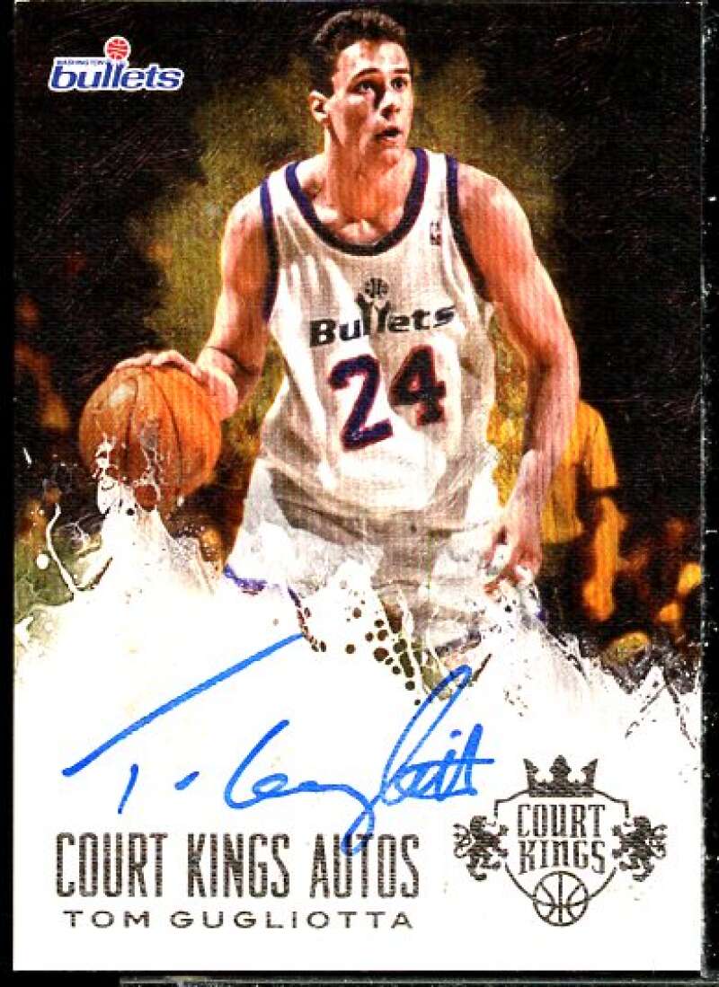 Tom Gugliotta Card 2013-14 Court Kings Autographs #10  Image 1