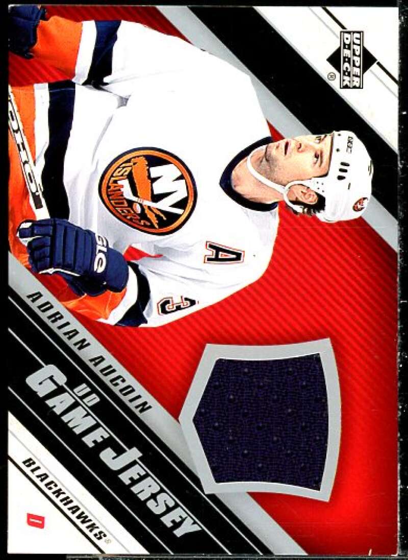 Adrian Aucoin Card 2005-06 Upper Deck Jerseys #JAA  Image 1