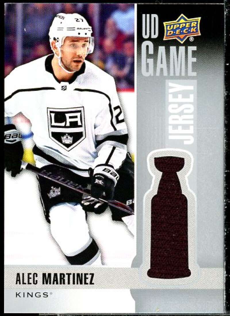 Alec Martinez E Card 2019-20 Upper Deck Game Jerseys #GJMA  Image 1