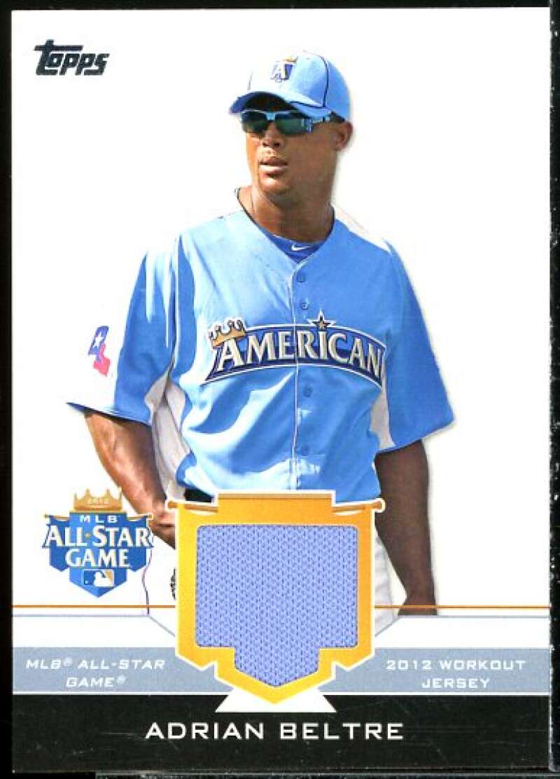 Adrian Beltre Card 2012 Topps Update All-Star Stitches #AB  Image 1