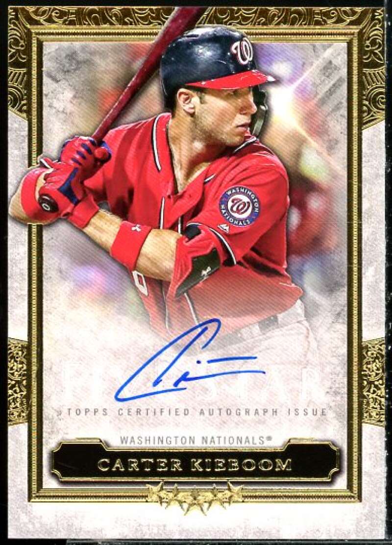 Carter Kieboom Card 2020 Topps Five Star Autographs #FSAKIE  Image 1