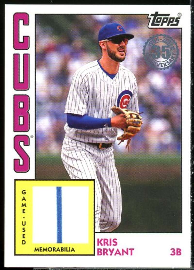 Kris Bryant Card 2019 Topps '84 Topps Relics #84RKBR  Image 1