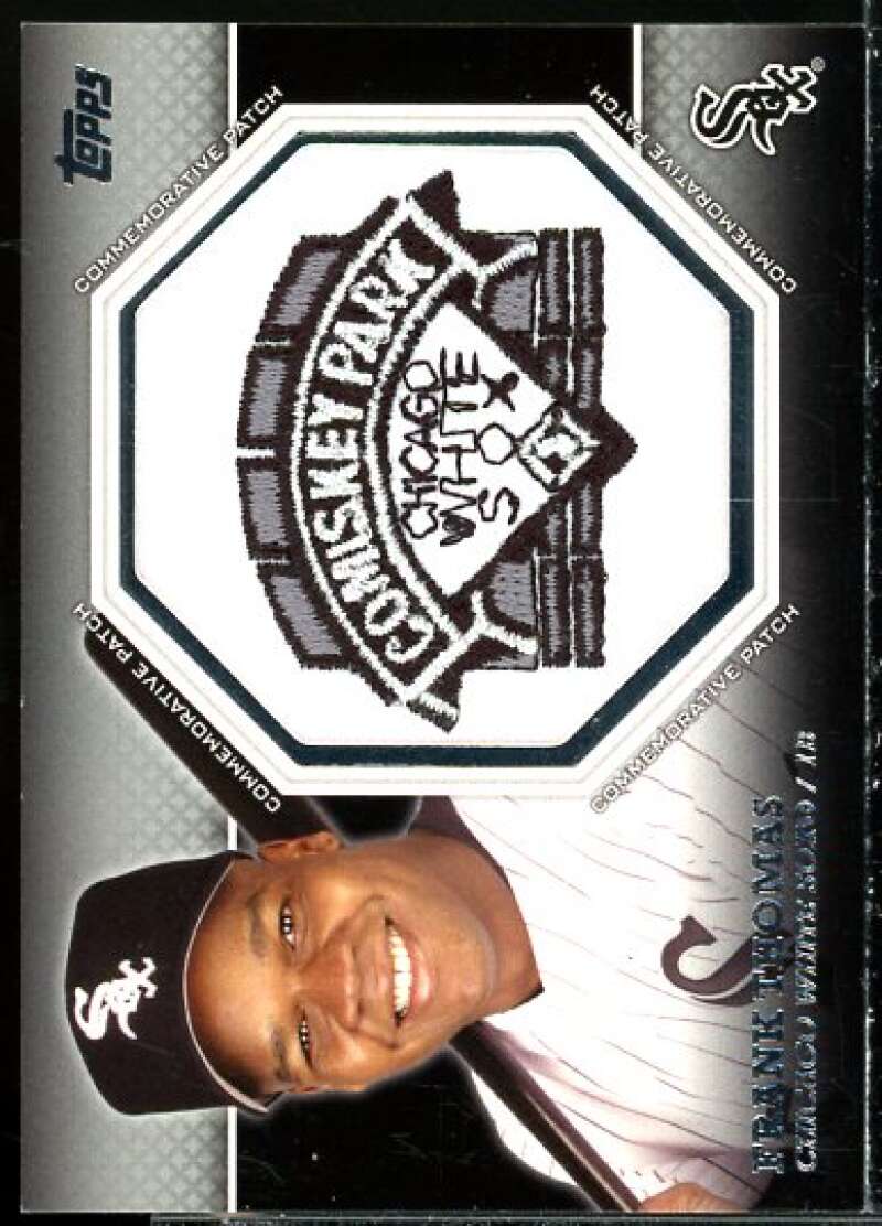 Frank Thomas Card 2013 Topps Manufactured Commemorative Patch #CP28  Image 1