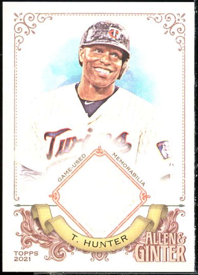 Torii Hunter Card 2021 Topps Allen and Ginter Relics #AGATH  Image 1