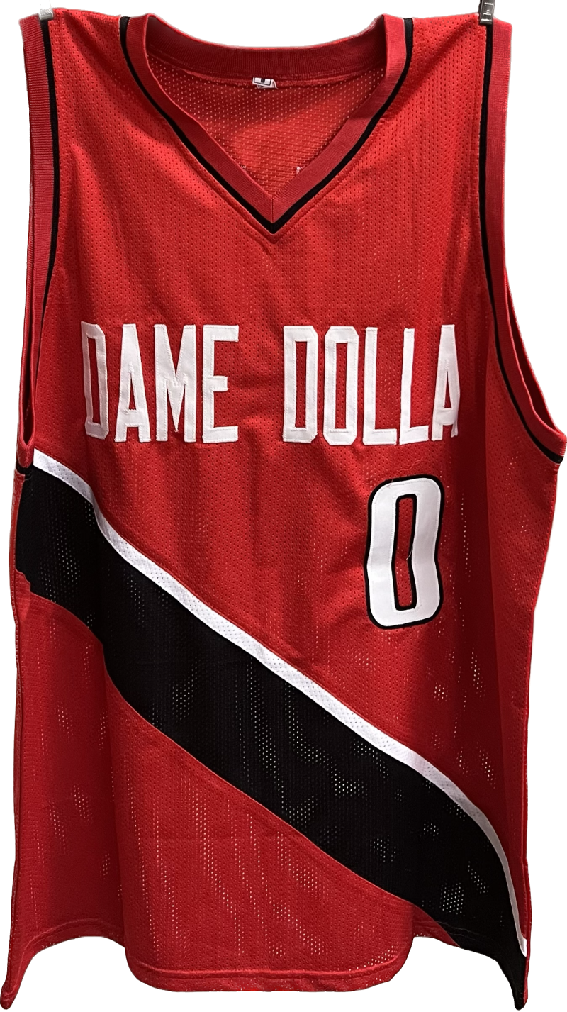 Damian Lillard Autograph Signed Trail Blazers Basketball Jersey BAS Authentic  Image 2
