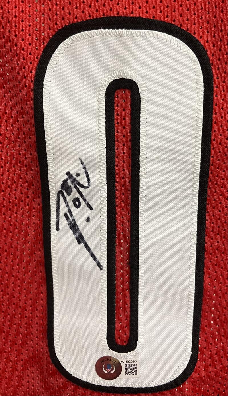 Damian Lillard Autograph Signed Trail Blazers Basketball Jersey BAS Authentic  Image 3