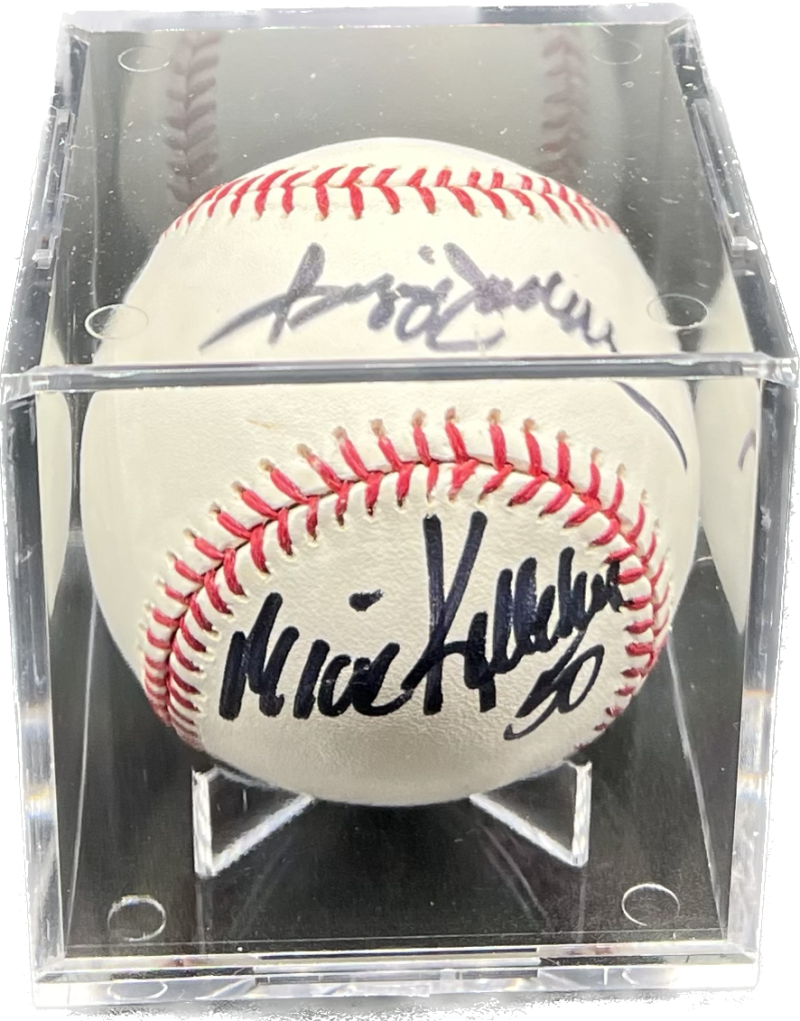 Mick Kelleher Autograph Signed Cubs Major League Baseball Authentic  Image 1