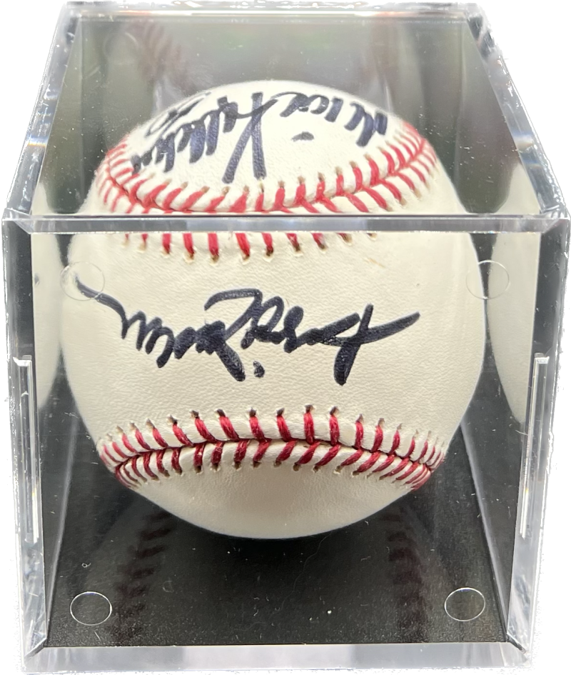 Mick Kelleher Autograph Signed Cubs Major League Baseball Authentic  Image 2