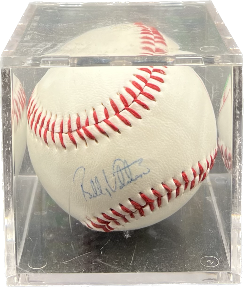 Bobby Valentine Autograph Signed Rangers Sports Gallery Cafe Ball Authentic  Image 1
