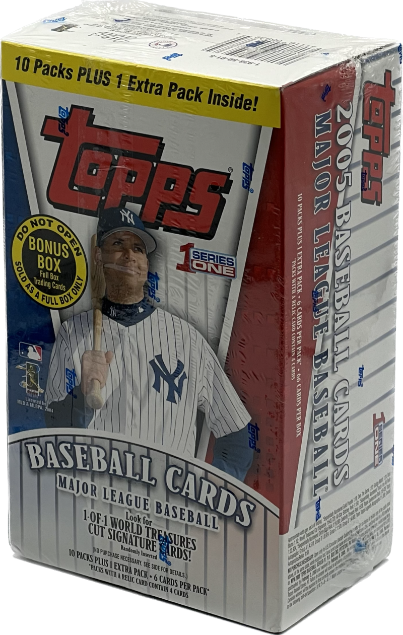 2005 Topps Series 1 Baseball 11-Pack Blaster Box Image 1