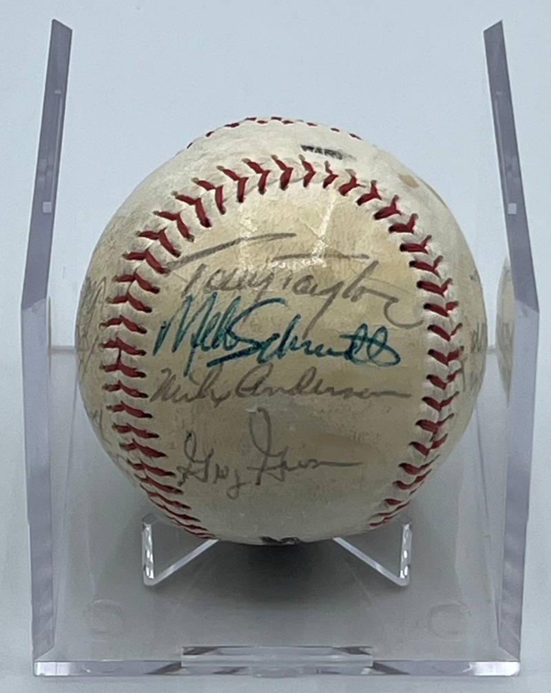 1979 Phillies Autograph Signed Mike Schmidt Team Baseball BAS LOA Authentic  Image 5