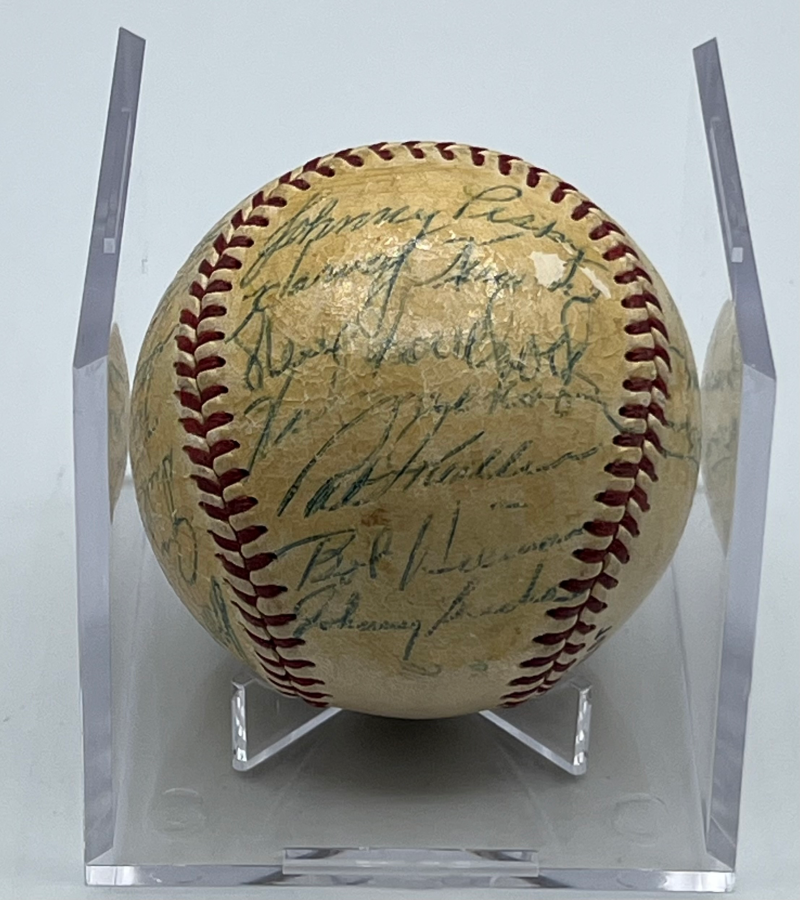 1953 Detroit Tigers Autograph Signed Team Baseball BAS LOA Authentic  Image 2