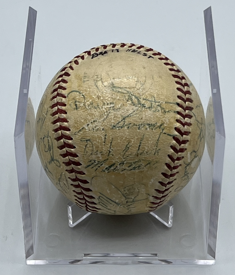 1953 Detroit Tigers Autograph Signed Team Baseball BAS LOA Authentic  Image 3