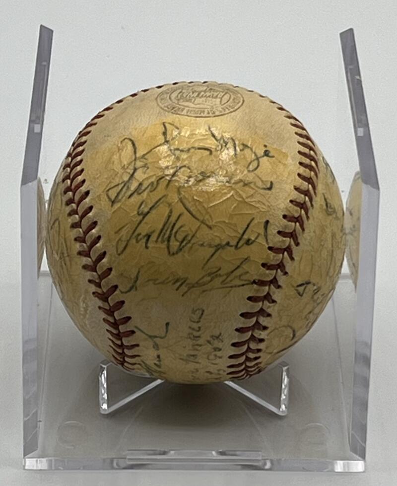 1952 New York Yankees Autograph Signed Team Baseball BAS LOA Authentic  Image 4