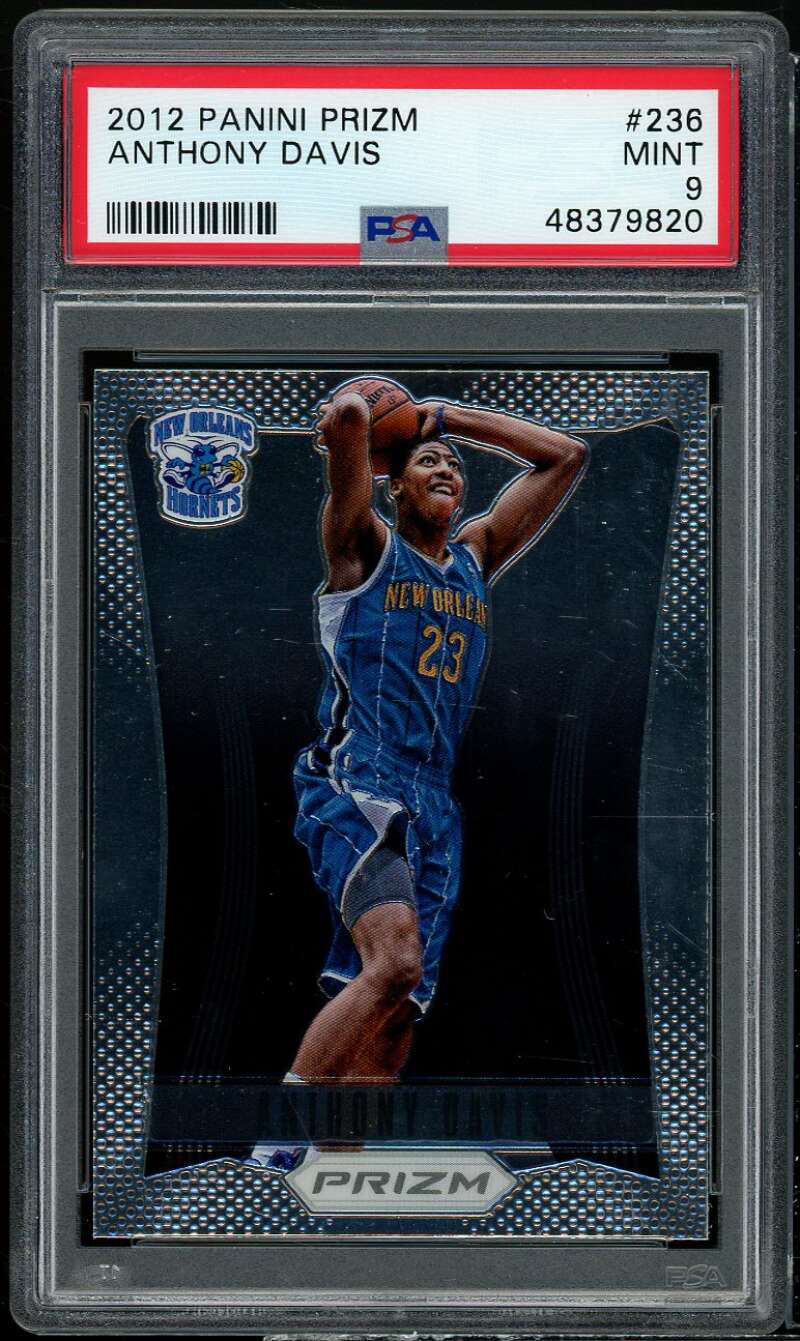 Anthony Davis Rookie Card 2012-13 Panini Prizm #236 PSA 9 Image 1