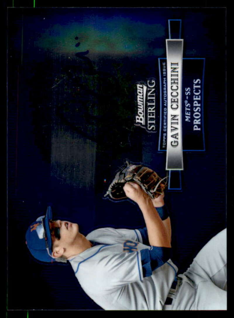 Gavin Cecchini Card 2012 Bowman Sterling Prospect Autographs #GC  Image 1
