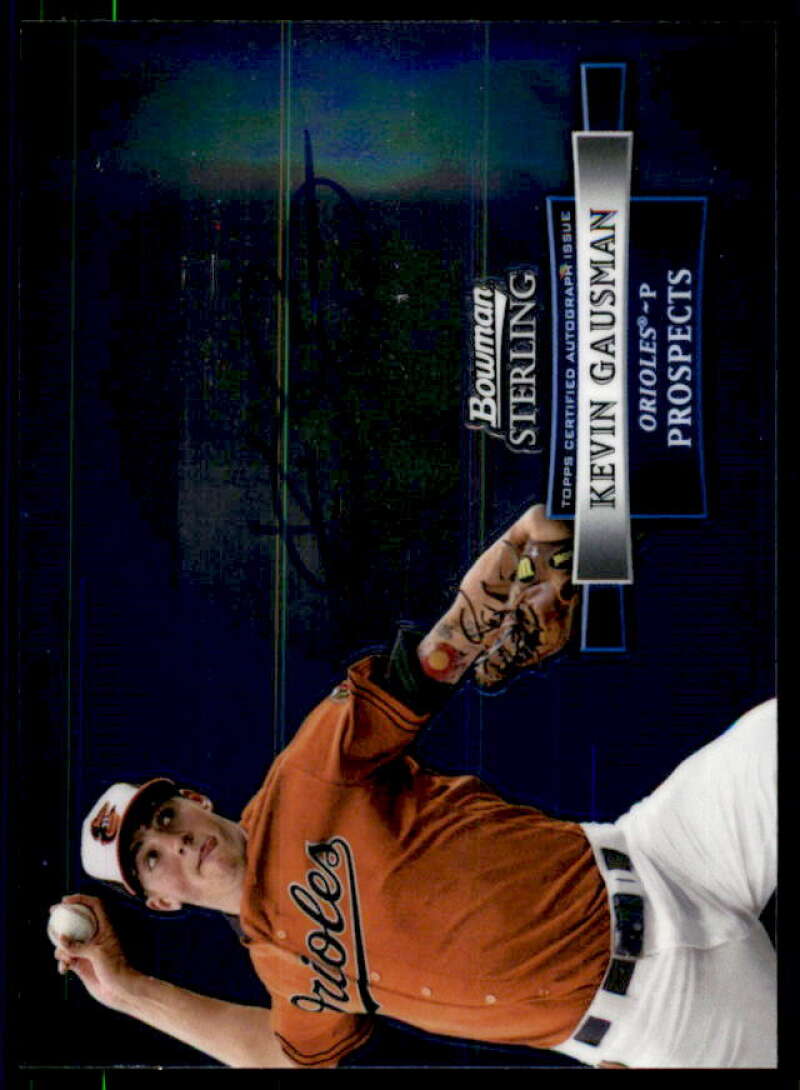 Kevin Gausman Card 2012 Bowman Sterling Prospect Autographs #KG  Image 1