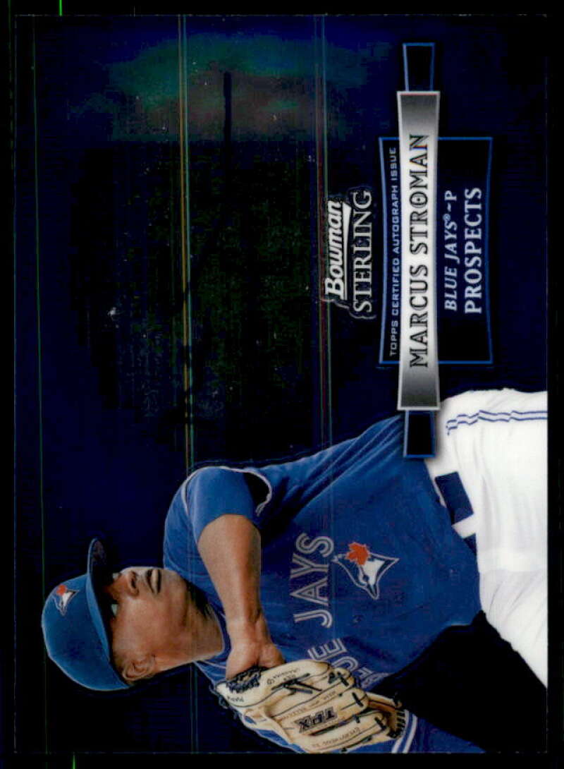 Marcus Stroman Card 2012 Bowman Sterling Prospect Autographs #MS  Image 1