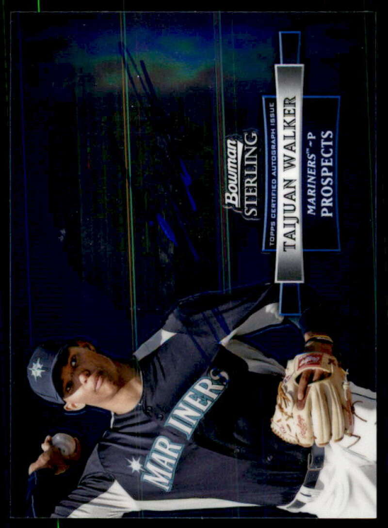 Taijuan Walker Card 2012 Bowman Sterling Prospect Autographs #TW  Image 1