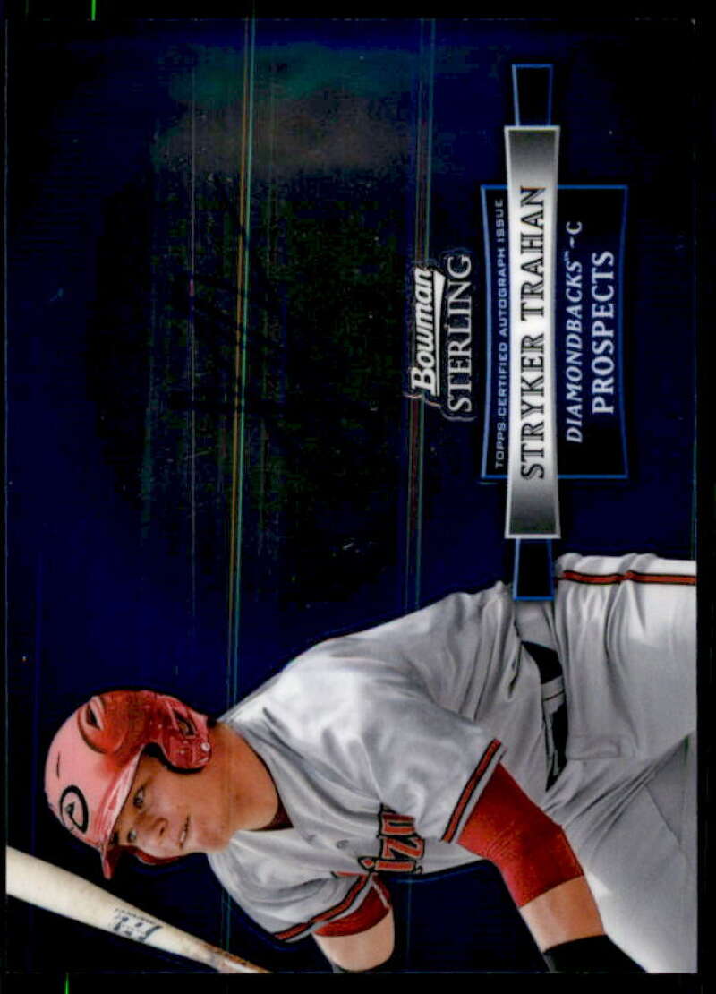Stryker Trahan Card 2012 Bowman Sterling Prospect Autographs #ST  Image 1