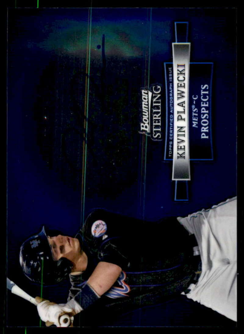 Kevin Plawecki Card 2012 Bowman Sterling Prospect Autographs #KP  Image 1