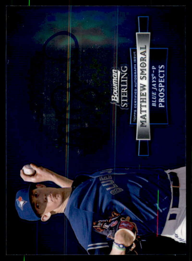 Matthew Smoral Card 2012 Bowman Sterling Prospect Autographs #MSM  Image 1