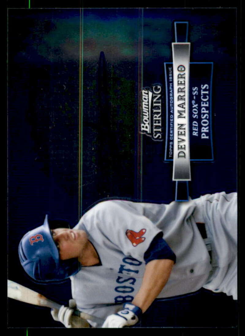 Deven Marrero Card 2012 Bowman Sterling Prospect Autographs #DM  Image 1