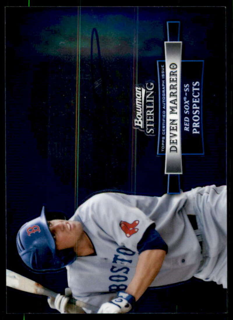 Deven Marrero Card 2012 Bowman Sterling Prospect Autographs #DM  Image 1