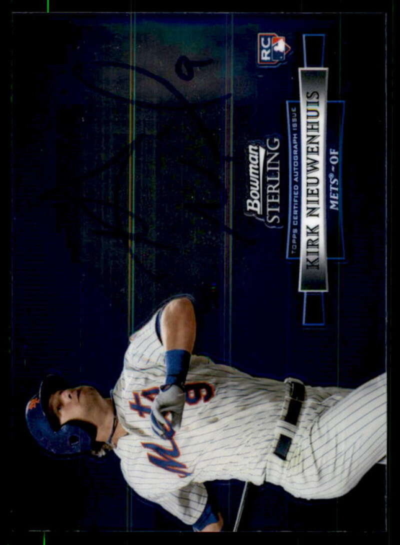 Kirk Nieuwenhuis Card 2012 Bowman Sterling Rookie Autographs #KN  Image 1