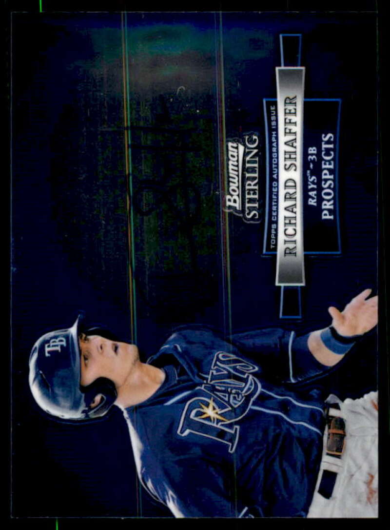 Richard Shaffer Card 2012 Bowman Sterling Prospect Autographs #RS  Image 1