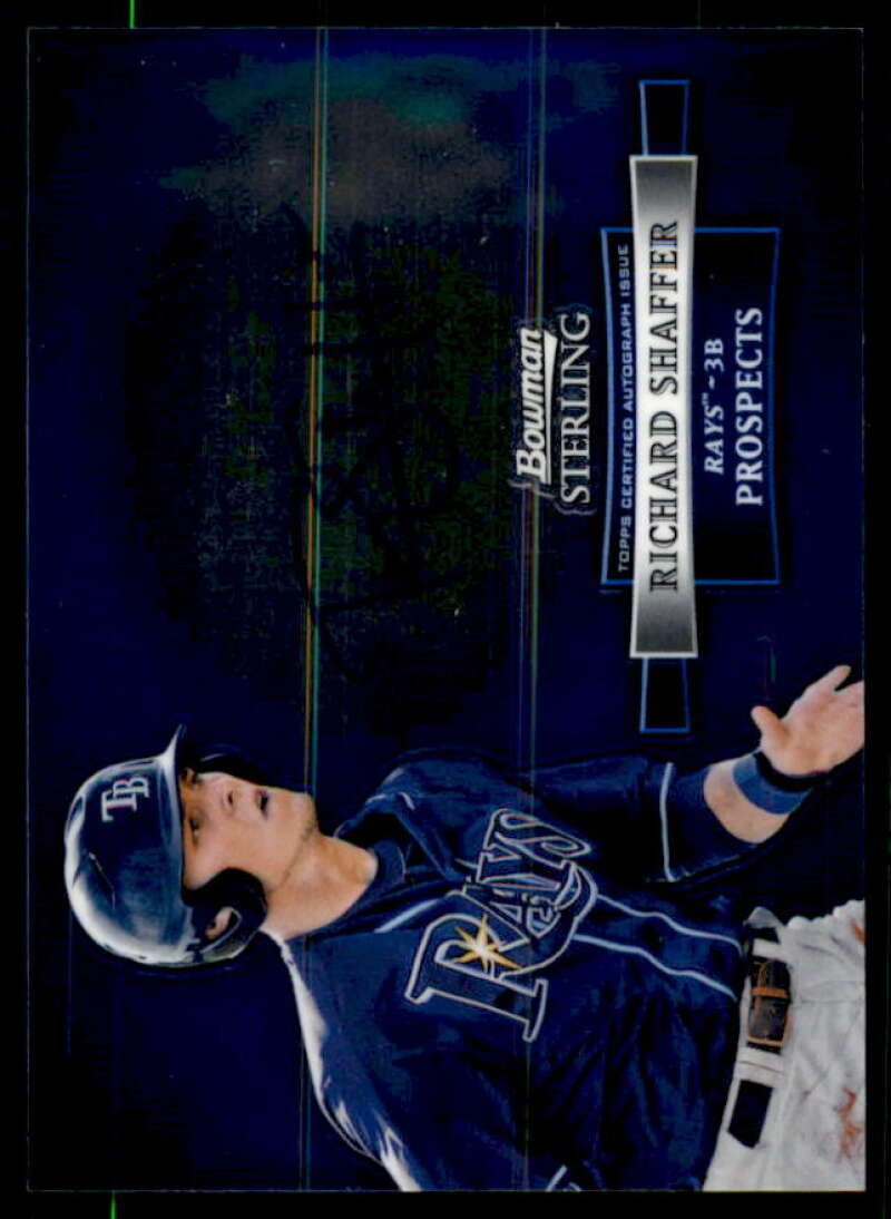 Richard Shaffer Card 2012 Bowman Sterling Prospect Autographs #RS  Image 1