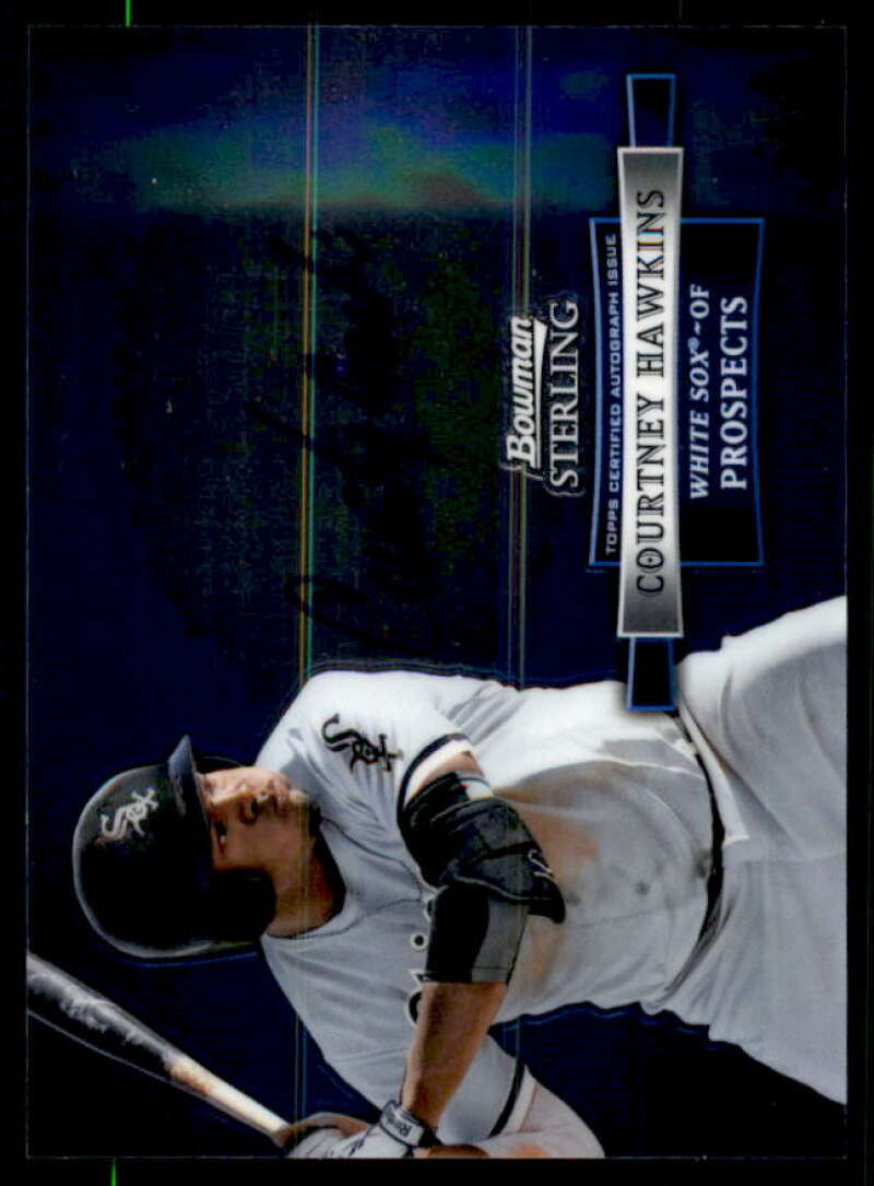 Courtney Hawkins Card 2012 Bowman Sterling Prospect Autographs #CH  Image 1