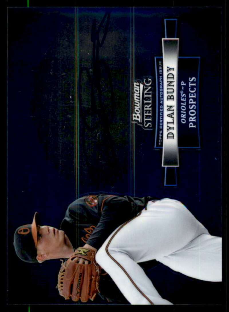 Dylan Bundy Card 2012 Bowman Sterling Prospect Autographs #DB  Image 1
