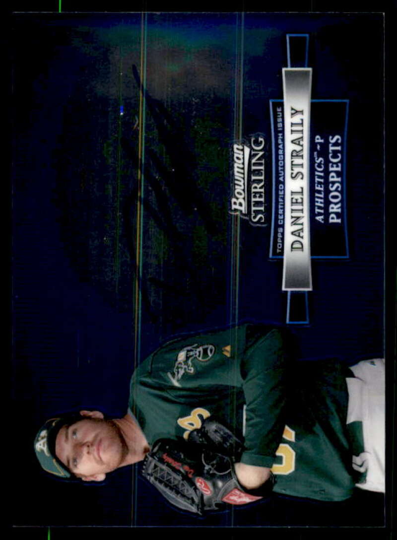 Daniel Straily Card 2012 Bowman Sterling Prospect Autographs #DS  Image 1